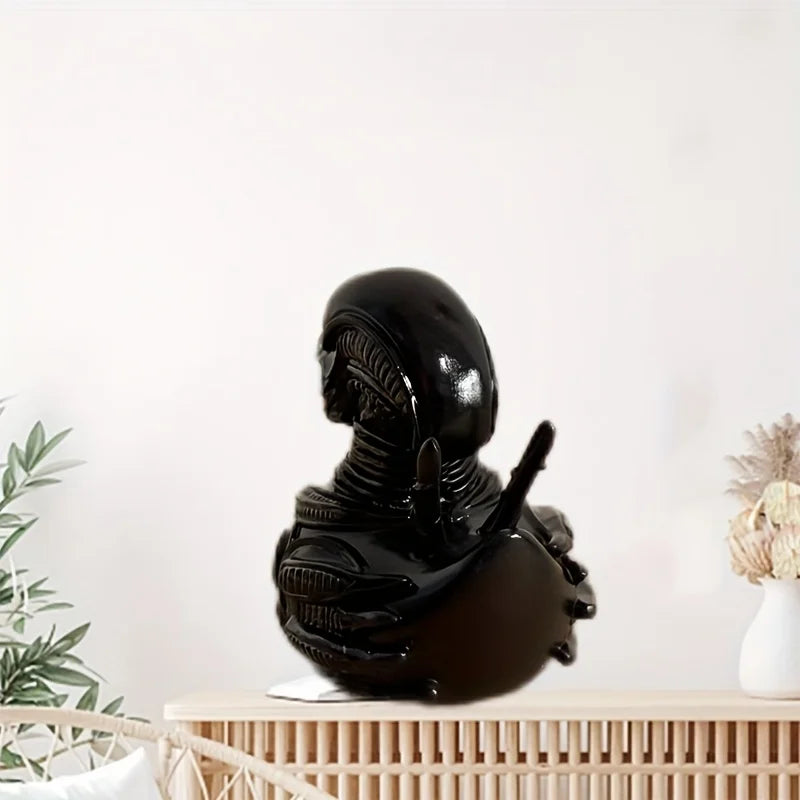 Alien Duck Resin Statue Evil Alien Duck Ornament