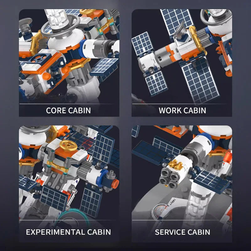 New Creative Technology Space Station