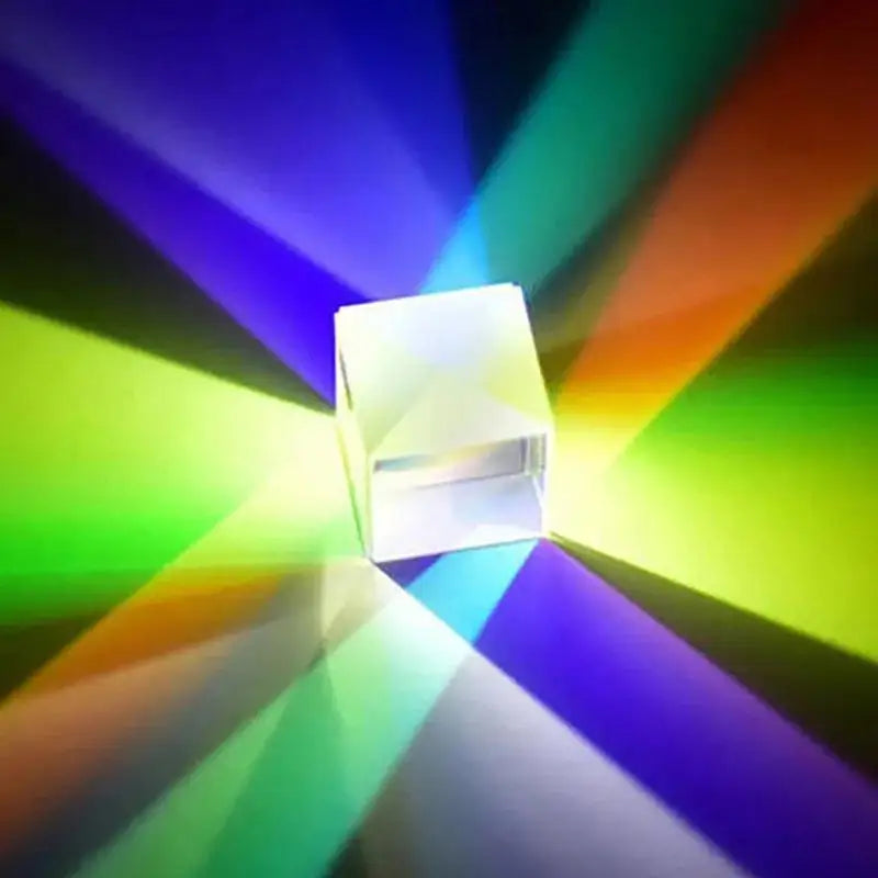 1pcs Science Magic Prism Cube 20mm Hexahedral Crystal Magic
