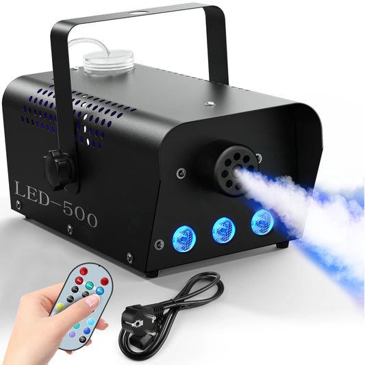 500W Smoke Machine RGB 3 LED Mixed Color