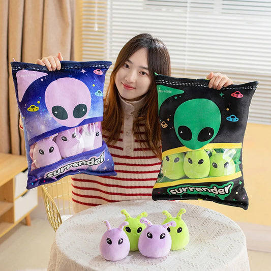 New a Bag of Alien Mini Pudding Plush Toy