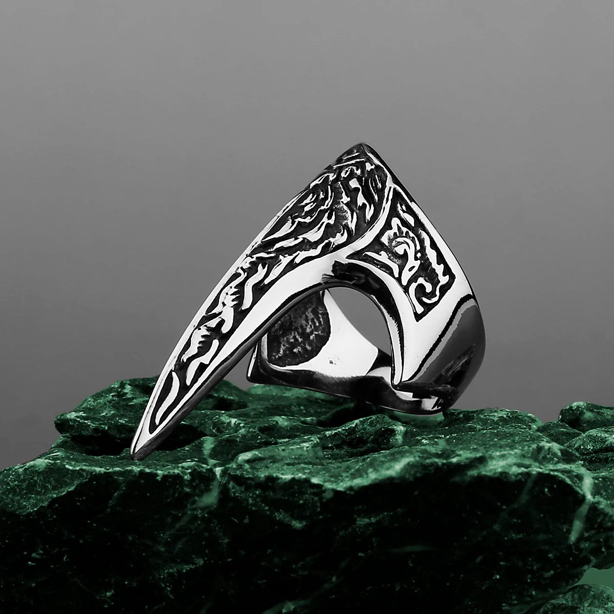 Kayi Obasi Flag Ottoman Empire Ring Men's