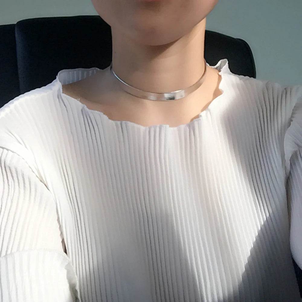 Anime Alien Stage Till Cosplay Necklace Unisex Retro Punk Collar