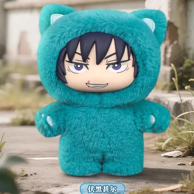 Original BANDAI Jujutsu Kaisen 2 Cat Ear Plushie Series Blind Box