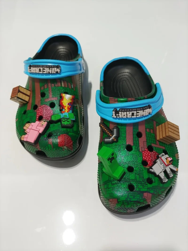 Minecraft Themed Children's Shoes Outdoor Leisure