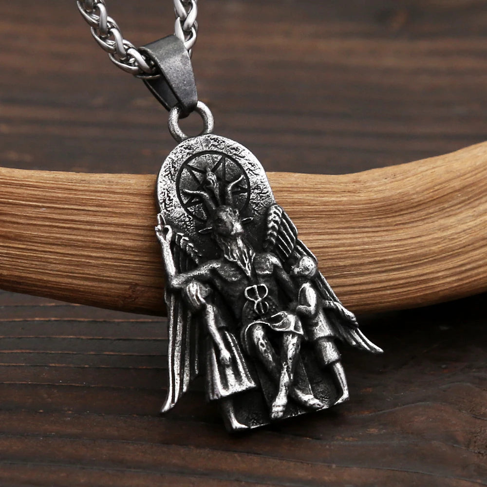 New Vintage Baphomet Charm Pendant