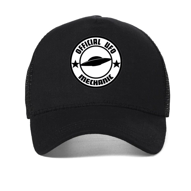 Official UFO Mechanic Funny Baseball Cap