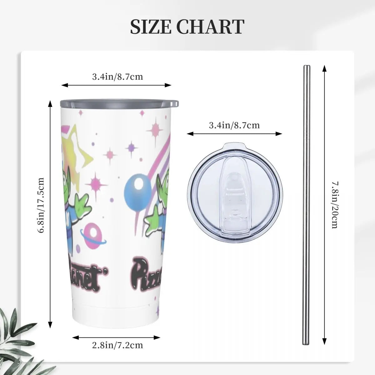 Stainless Steel Tumbler Toy Story Alien Thermal Mug planet airbrush Heat Preservation Cold Drink Mugs Cup