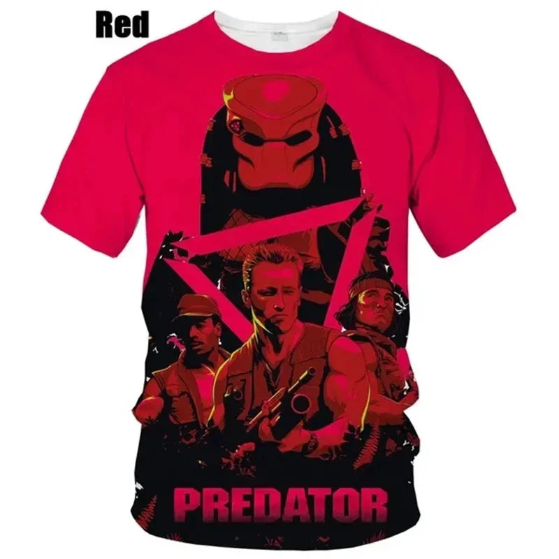 Predator 3D Graphic T-Shirt Men