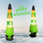 Alien Lava Lamp UFO Groovy Motion Lava Lamp