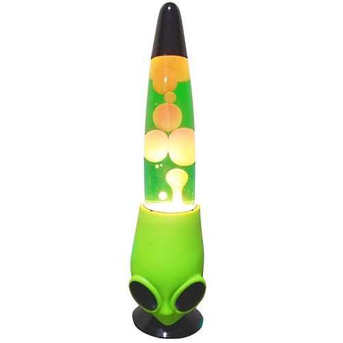 Alien Lava Lamp UFO Groovy Motion Lava Lamp