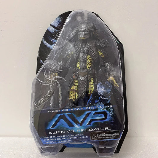 Celtic Predator Masked Scar Alien Action Figure