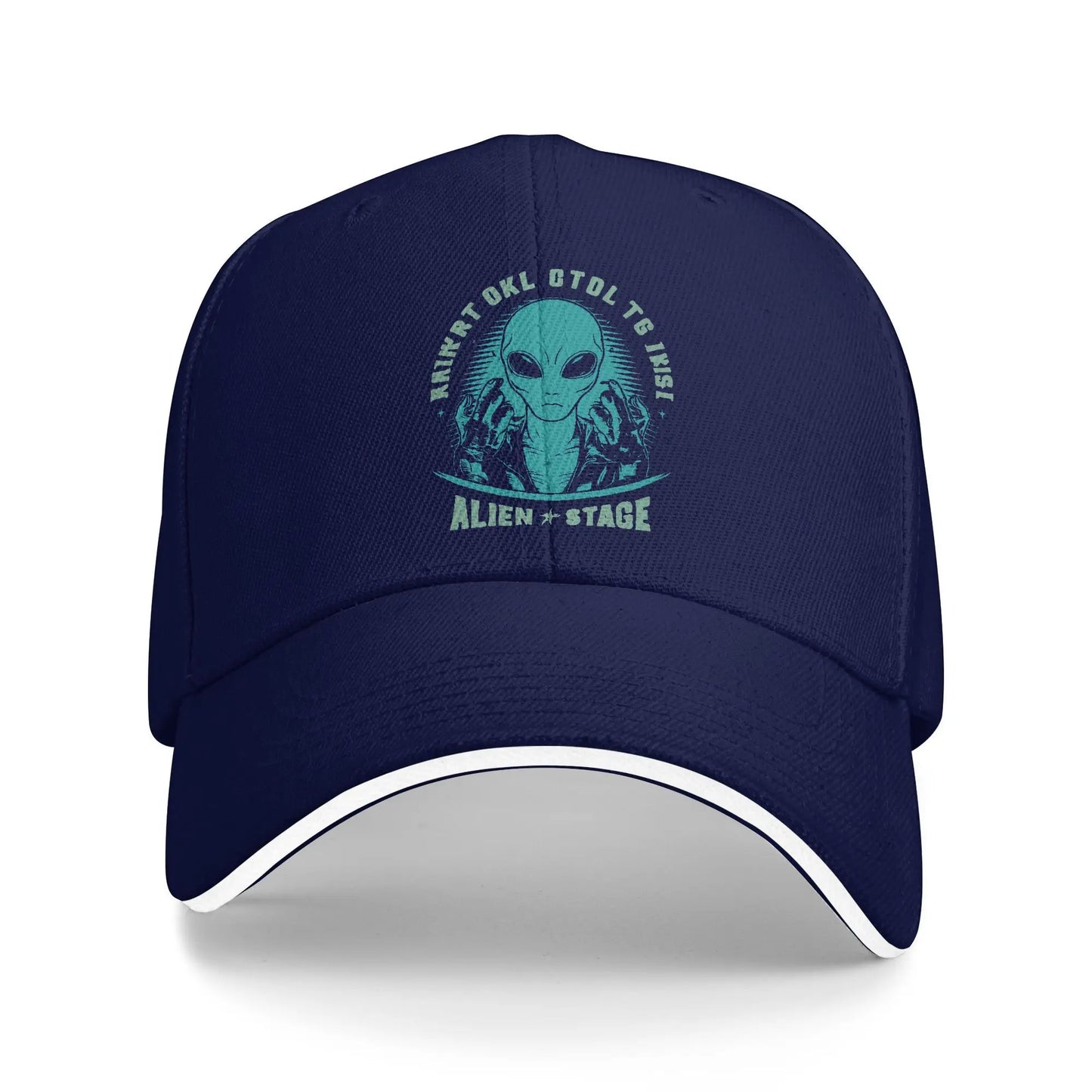 Cartoon Alien Stage Baseball Cap Classic Trucker