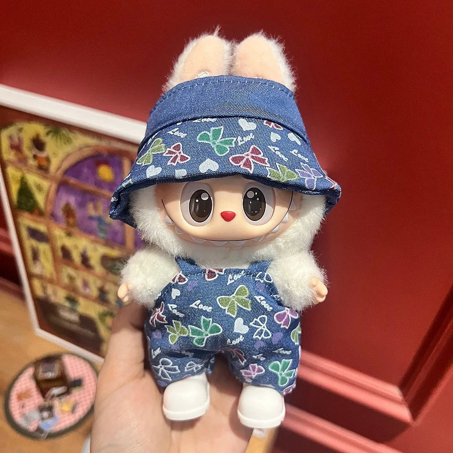 Labubu Clothes Trendy Velcro Doll 2025