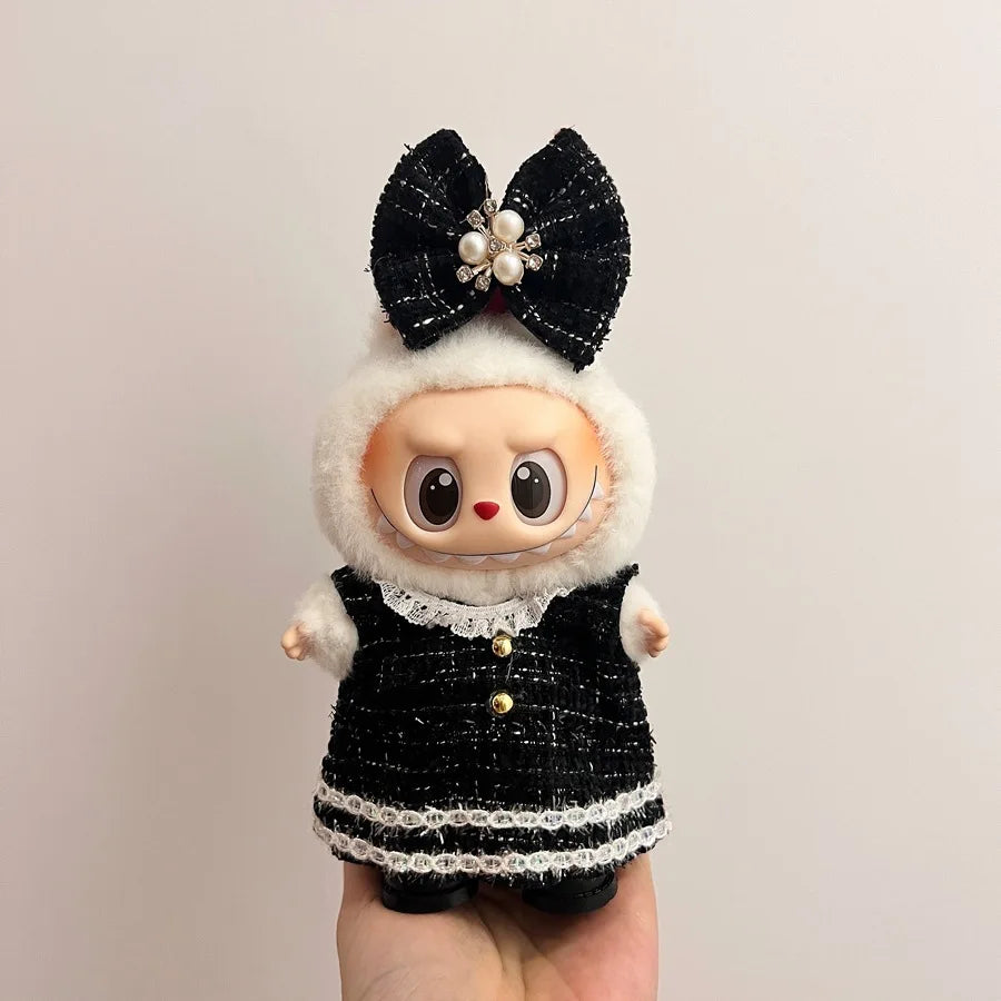 Labubu Clothes Trendy Velcro Doll 2025
