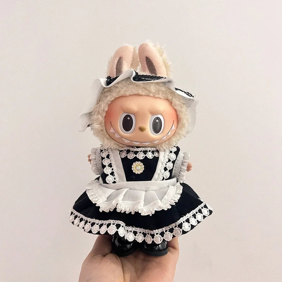 Labubu Clothes Trendy Velcro Doll 2025