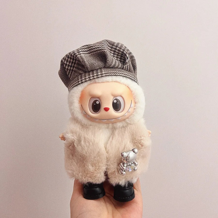 Labubu Clothes Trendy Velcro Doll 2025