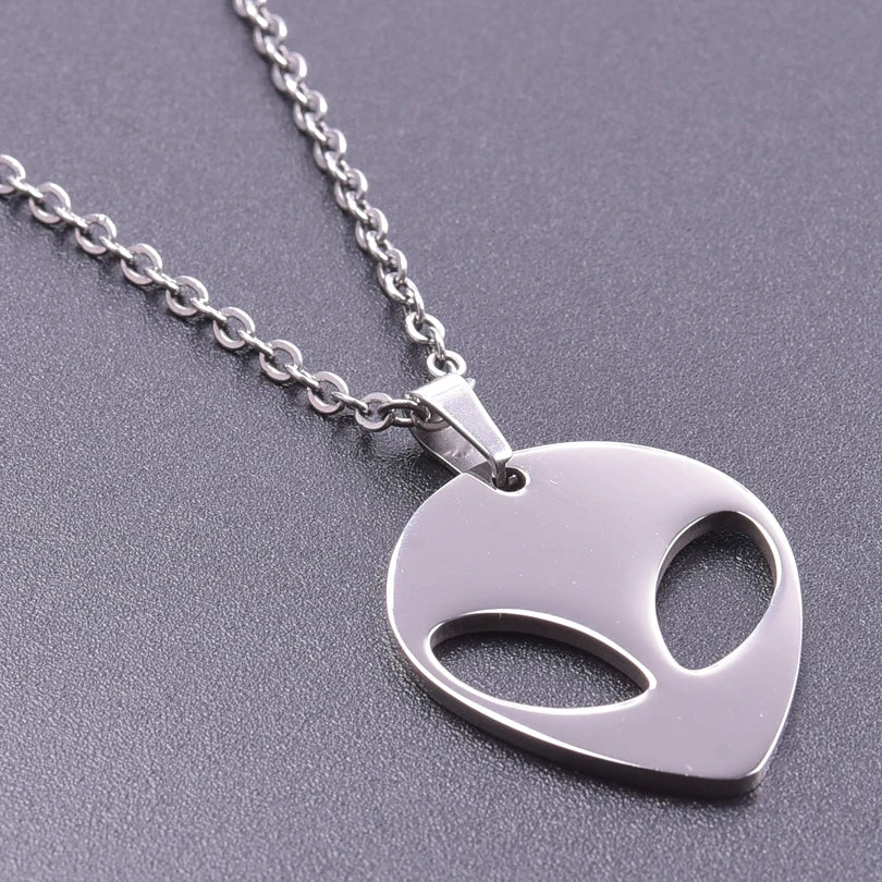 New Alien Pendant Chain Neck Decoration Necklace For Women/Men