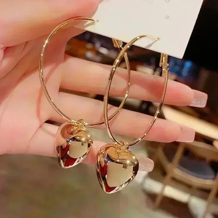 Geometric Rhombus Double Layer Combination Design Earrings For Women