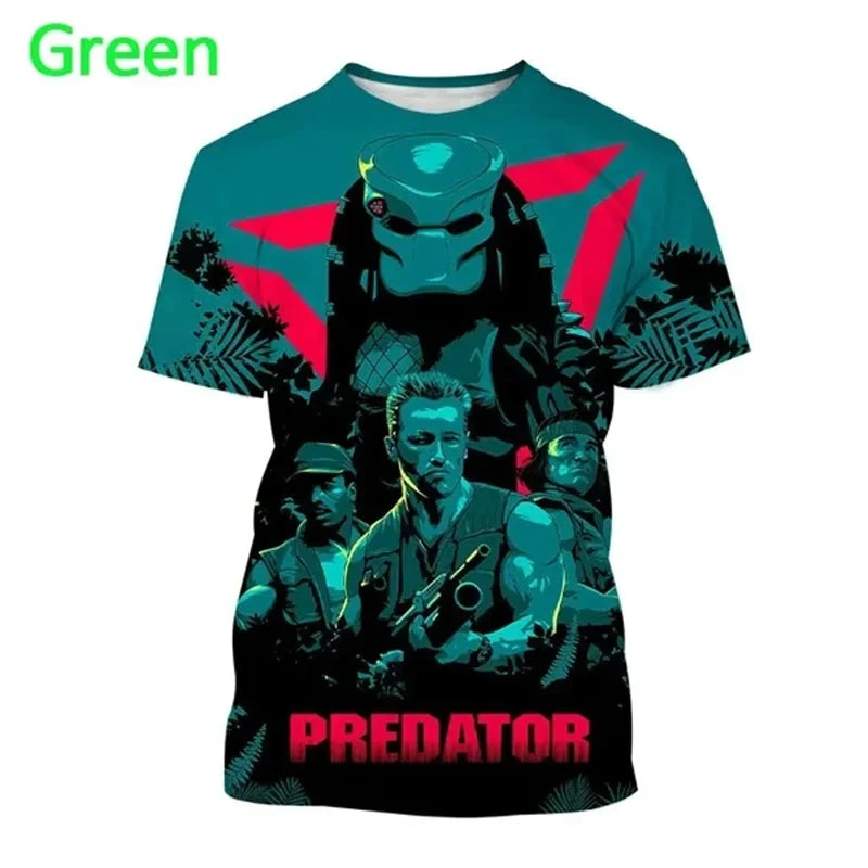 Predator 3D Graphic T-Shirt Men