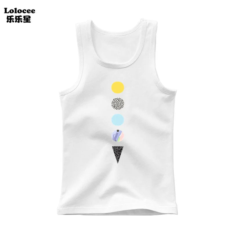 Funny Astronaut Graphic Print Tees O-Neck