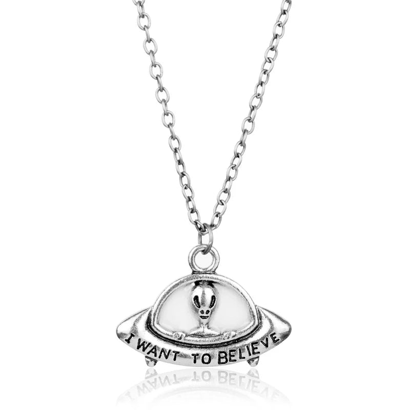 Movie Alien Necklace Predator AVP Alien Queen Pendant