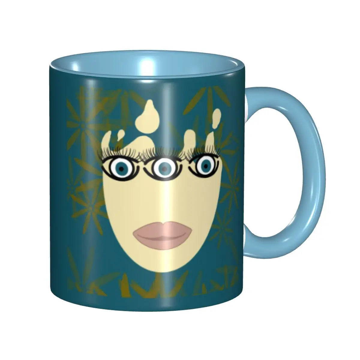 Melting Alien Woman Trippy Mug