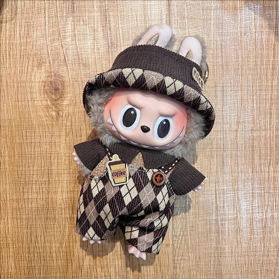 Labubu Clothes Trendy Velcro Doll 2025