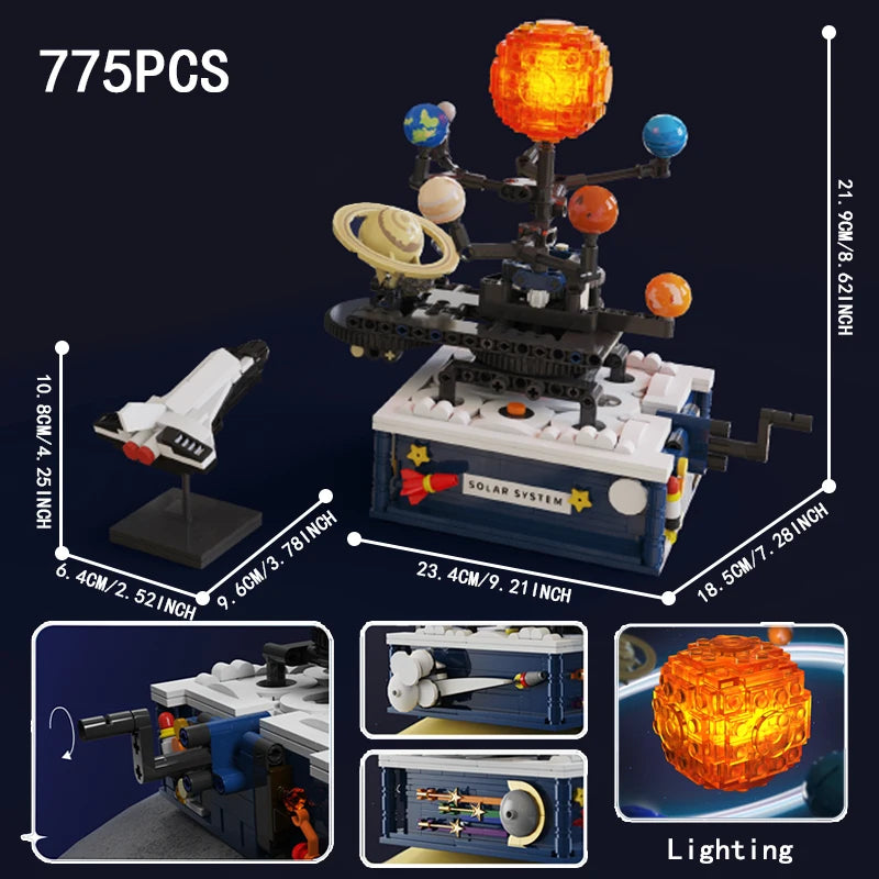 UFO Flying saucer Building block Alien Ship