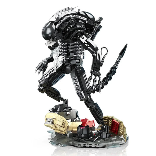 Alien Monster Building Blocks Classic Movie Robot Assemble Model 882PCS
