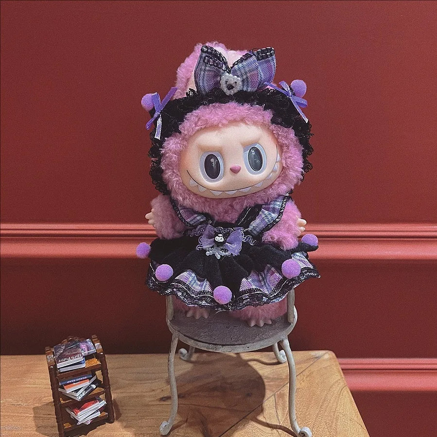 Labubu Clothes Trendy Velcro Doll 2025