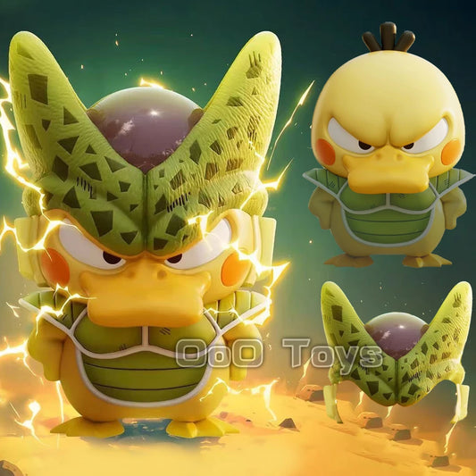 Anime Figure Dragon Ball Z Cell Cosplay Psyduck Cell