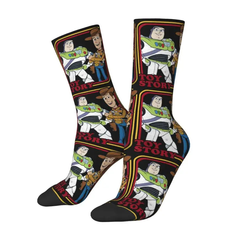 Custom Cute Printing Toy Story Socks for Men Women