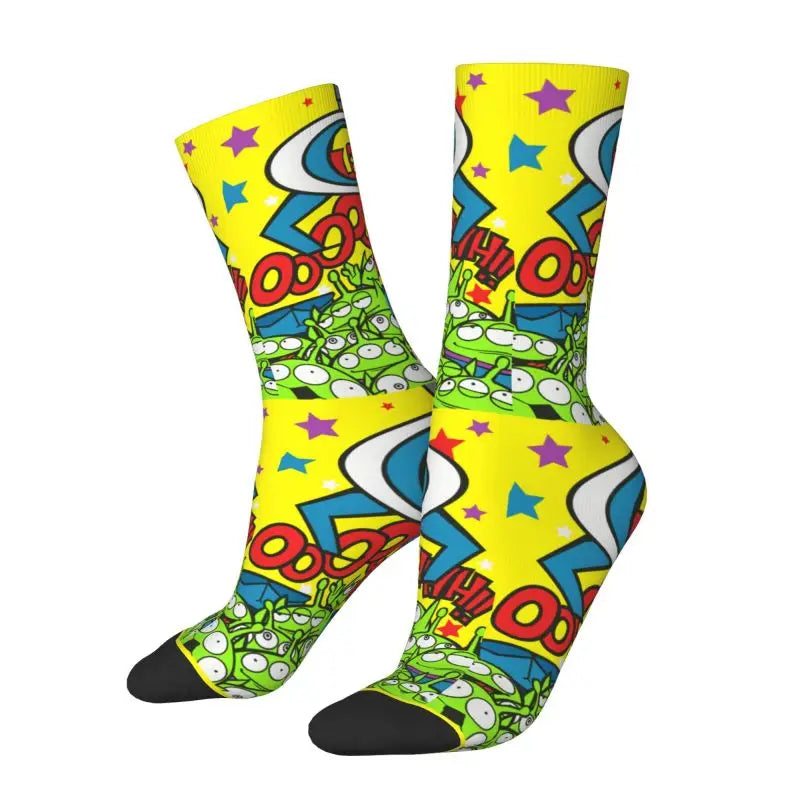 Custom Cute Printing Toy Story Socks for Men Women