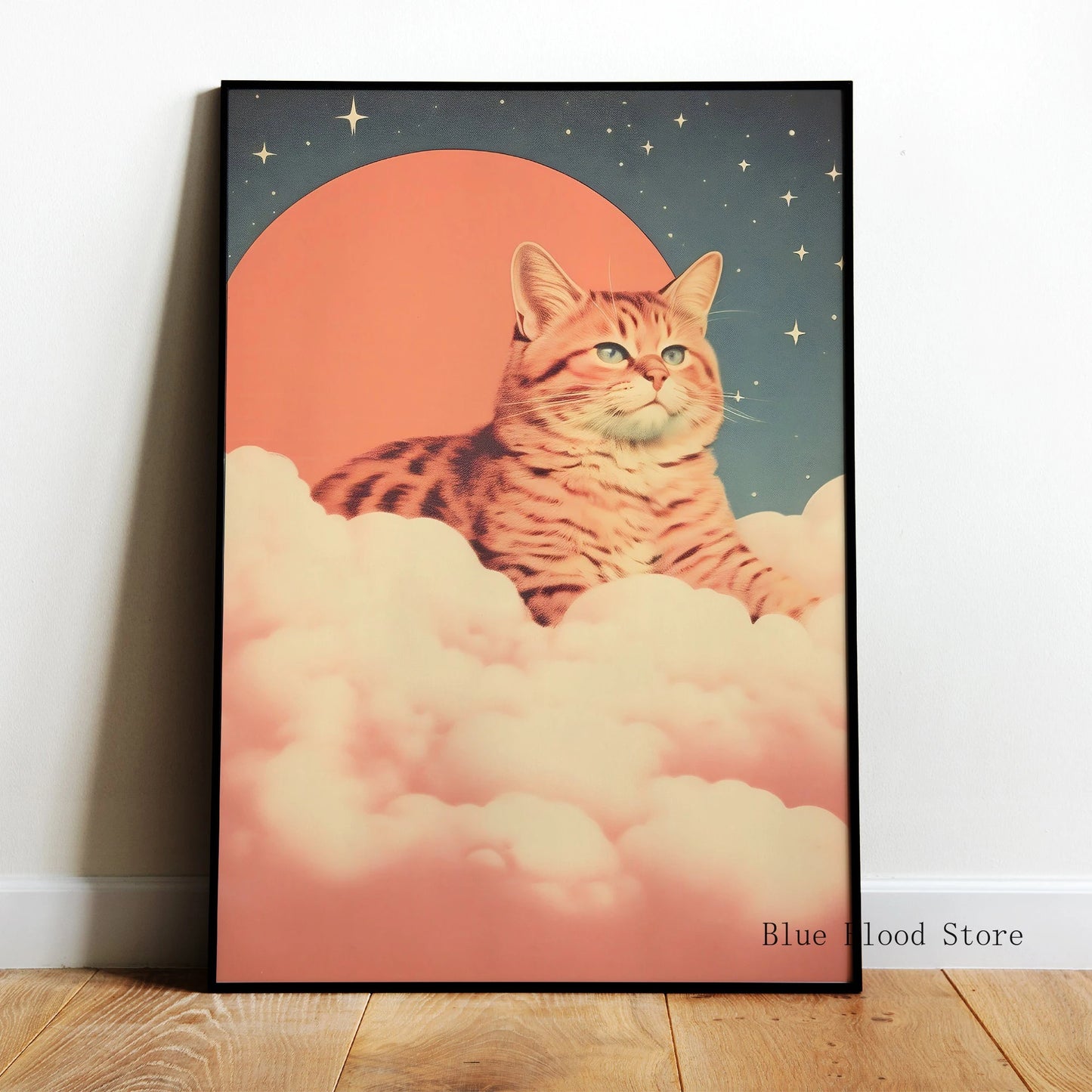 Aliens Vintage Sci Fi Poster 50s