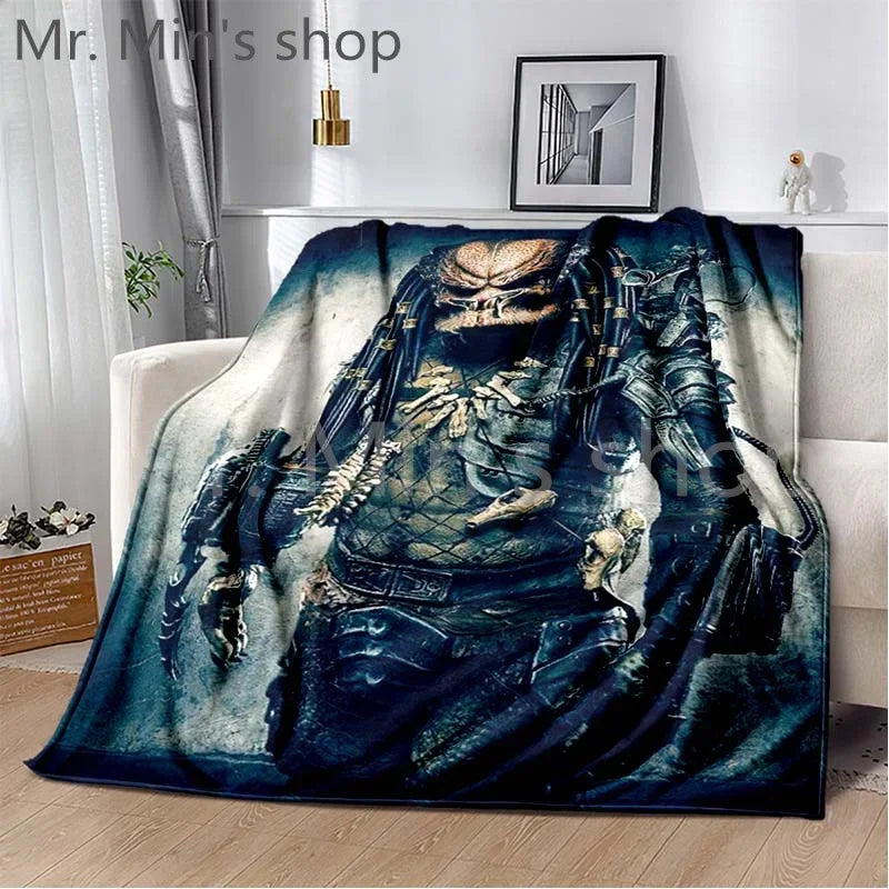 Boy Girl's Bedroom Multifunction Blankets Alien Vs. Predator