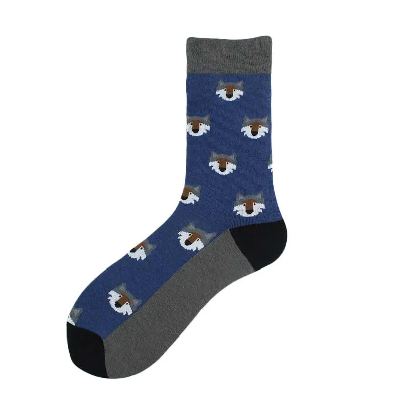 Painting Style Astronaut Men's Socks