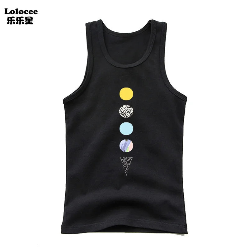 Funny Astronaut Graphic Print Tees O-Neck