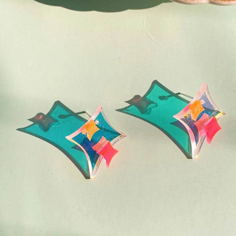 Earrings For Women Girls Hip Hop Cute