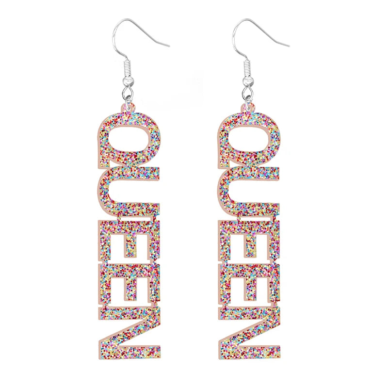 Earrings For Women Girls Hip Hop Cute