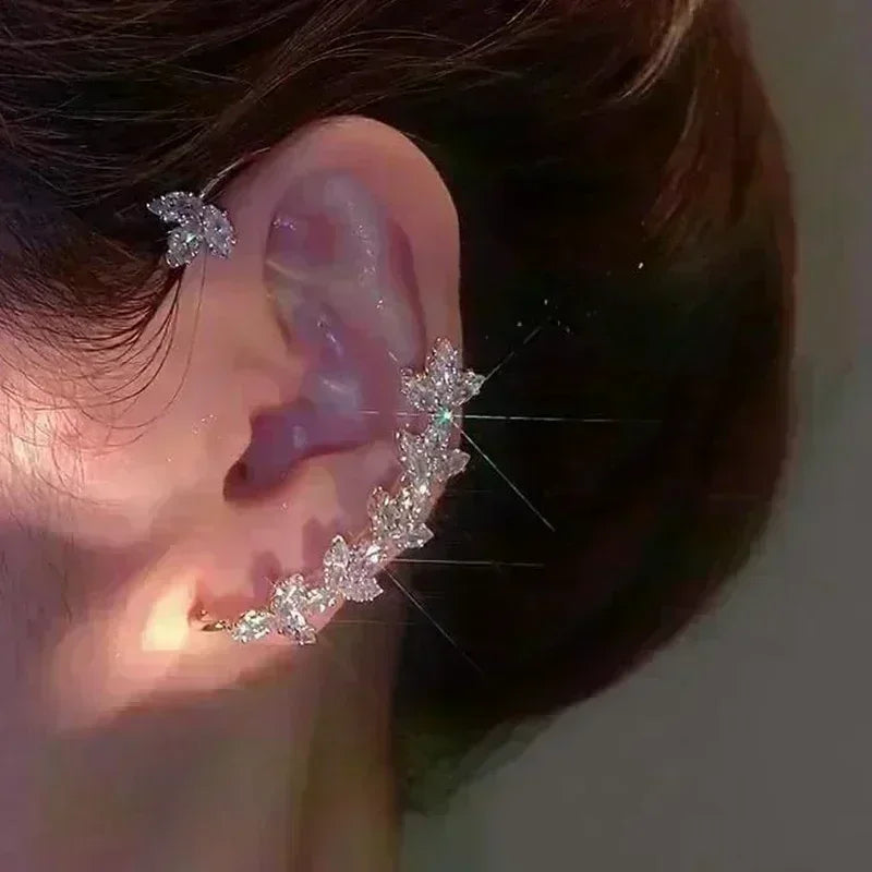 Geometric Rhombus Double Layer Combination Design Earrings For Women