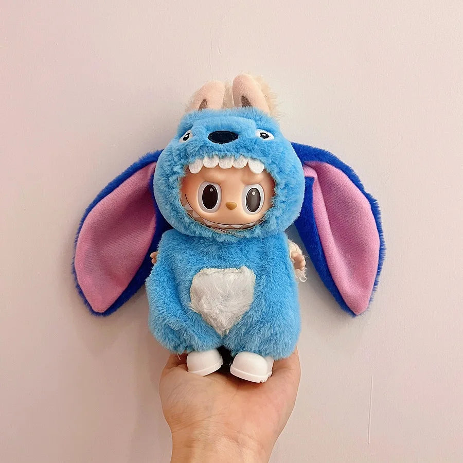 Labubu Clothes Trendy Velcro Doll 2025