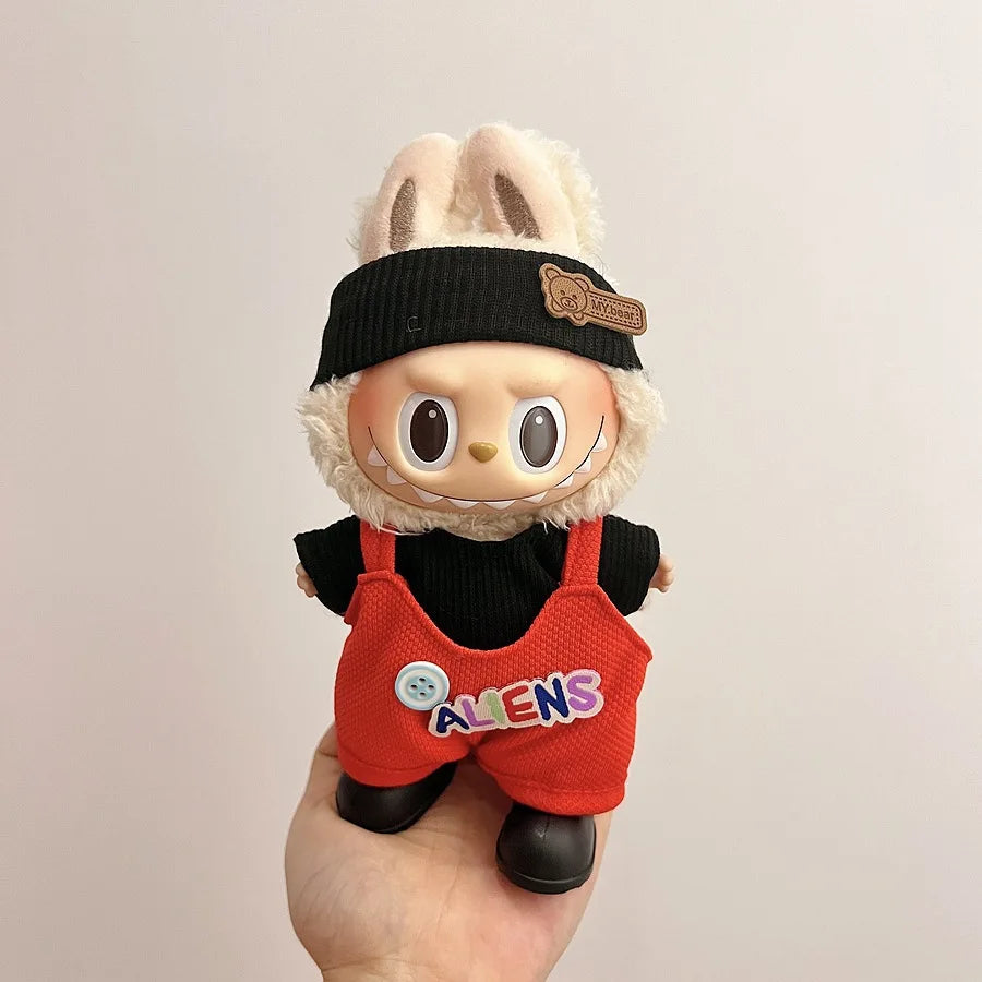 Labubu Clothes Trendy Velcro Doll 2025
