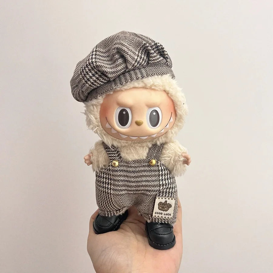 Labubu Clothes Trendy Velcro Doll 2025