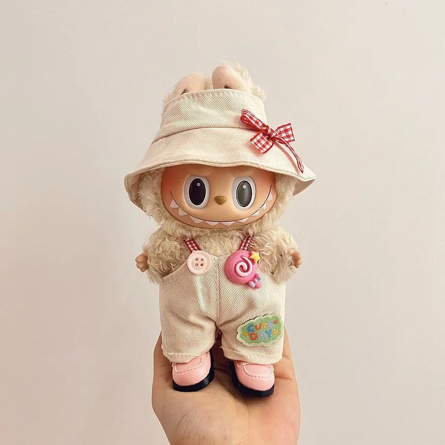 Labubu Clothes Trendy Velcro Doll 2025