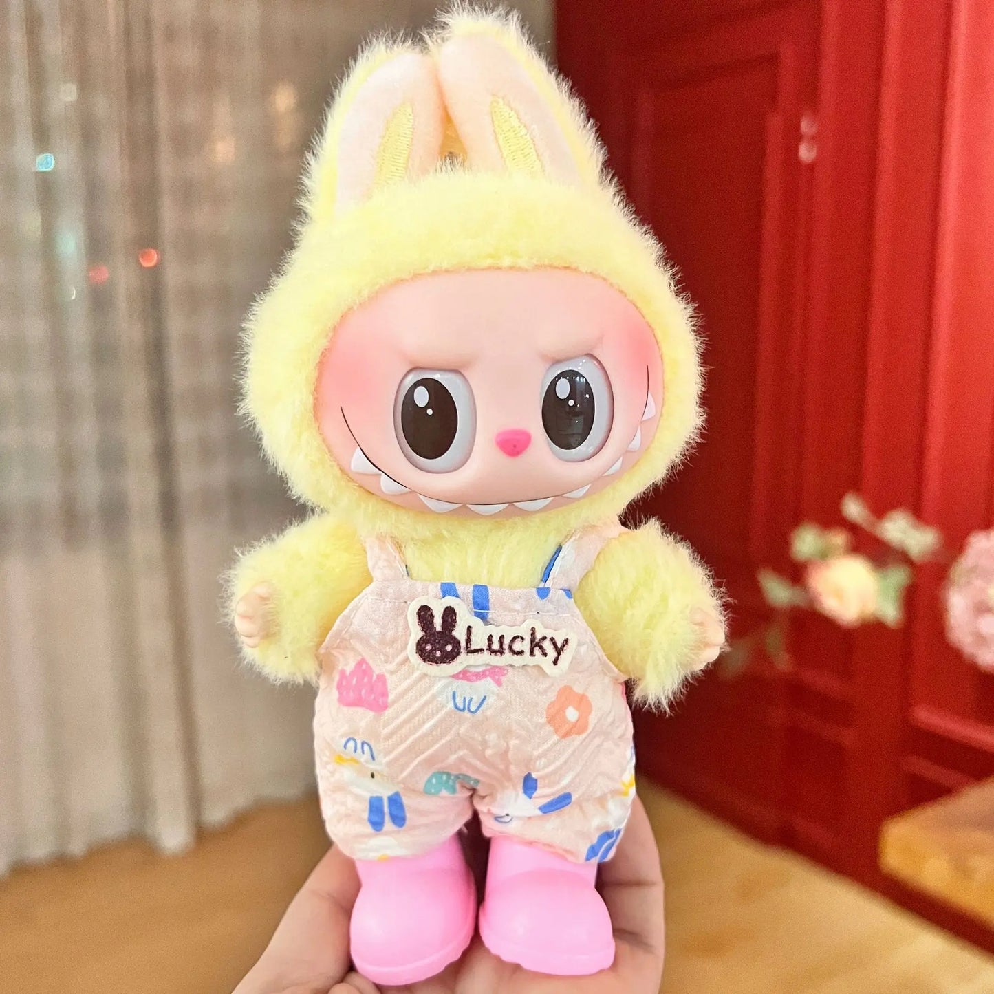 Labubu Clothes Trendy Velcro Doll 2025