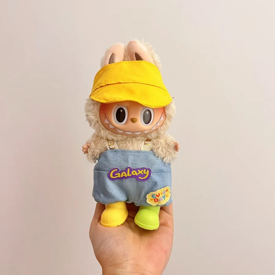 Labubu Clothes Trendy Velcro Doll 2025