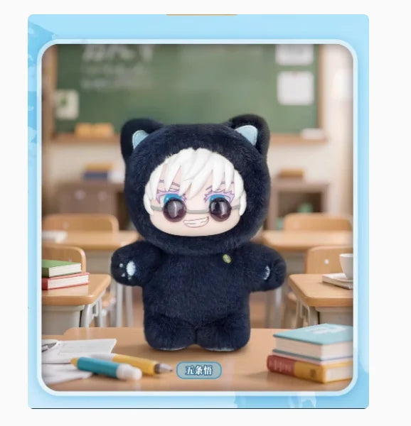 Original BANDAI Jujutsu Kaisen 2 Cat Ear Plushie Series Blind Box