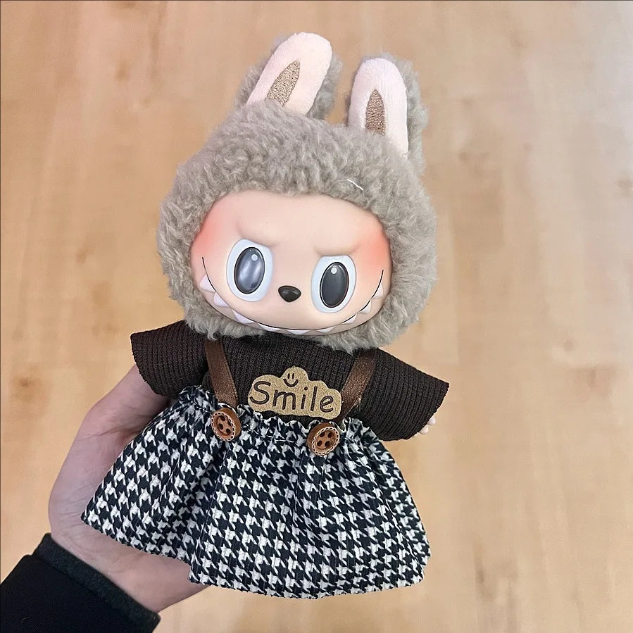 Labubu Clothes Trendy Velcro Doll 2025