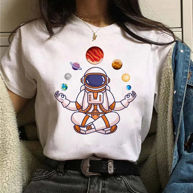 Harajuku Funny Aesthetic T-shirt Women